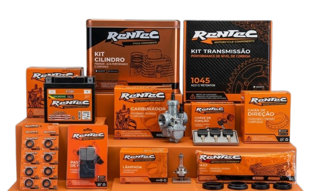 Produtos Rentec - Kit Cilindro, Kit Transmissão, Carburador e mais